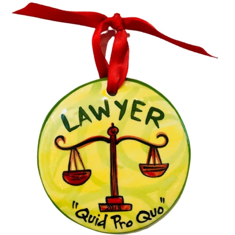 Lawyer Ornament